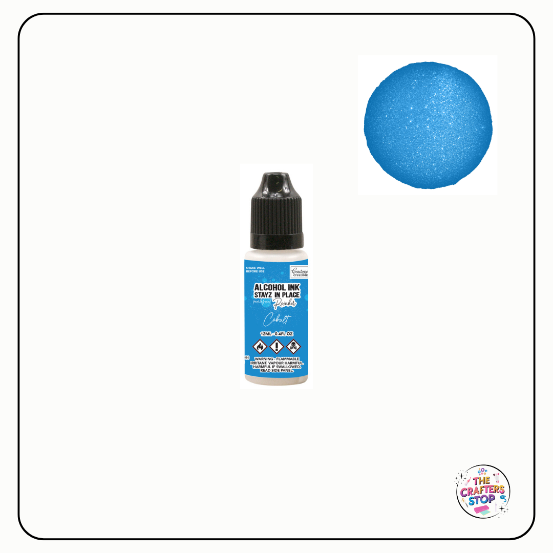 CC Pearlescent Alcohol Ink Stayz in Place Reinker (Refill) - Many Colours