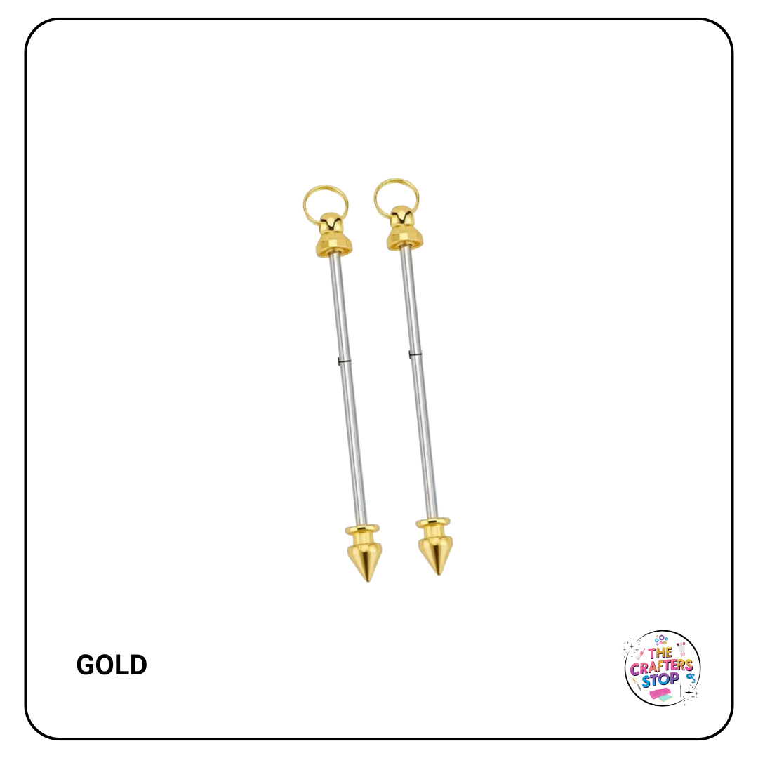 Metal Beadable Keychain Blanks