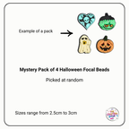 Mystery Pack of Halloween Focal Beads