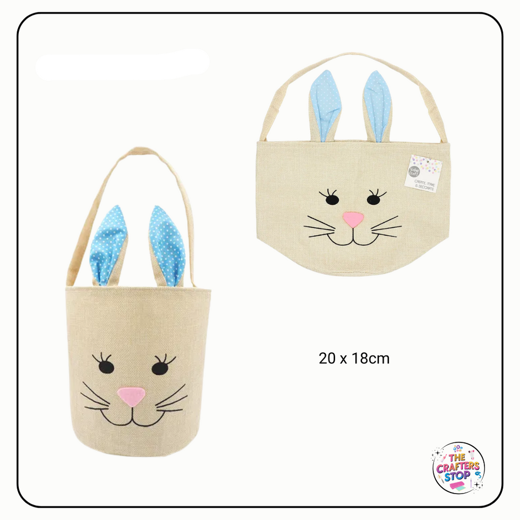 Bunny Easter Basket/Bag with Bunny Ears