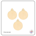 Wooden Christmas Bauble Blanks