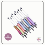 UV Plated Iridescent DIY Beadeable Pens