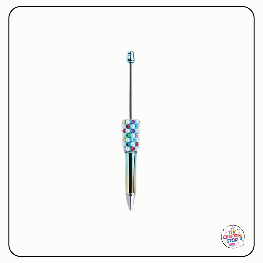 Metallic Studded DIY Beadeable Pens