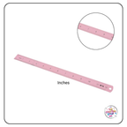 Aluminium Metal Ruler (12"/30cm) 3 Colours