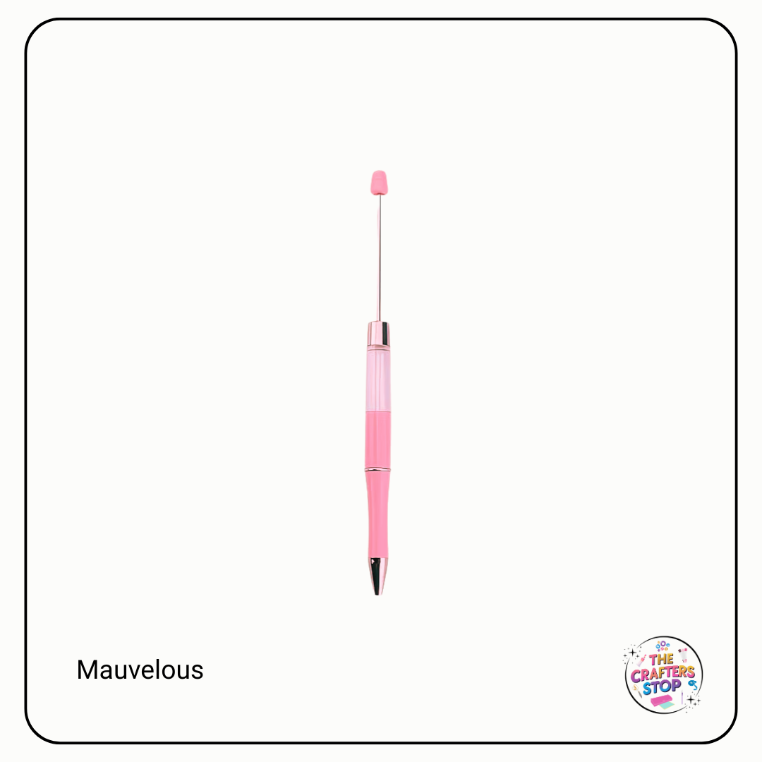 Long DIY Beadeable Pen With Fillable Tube