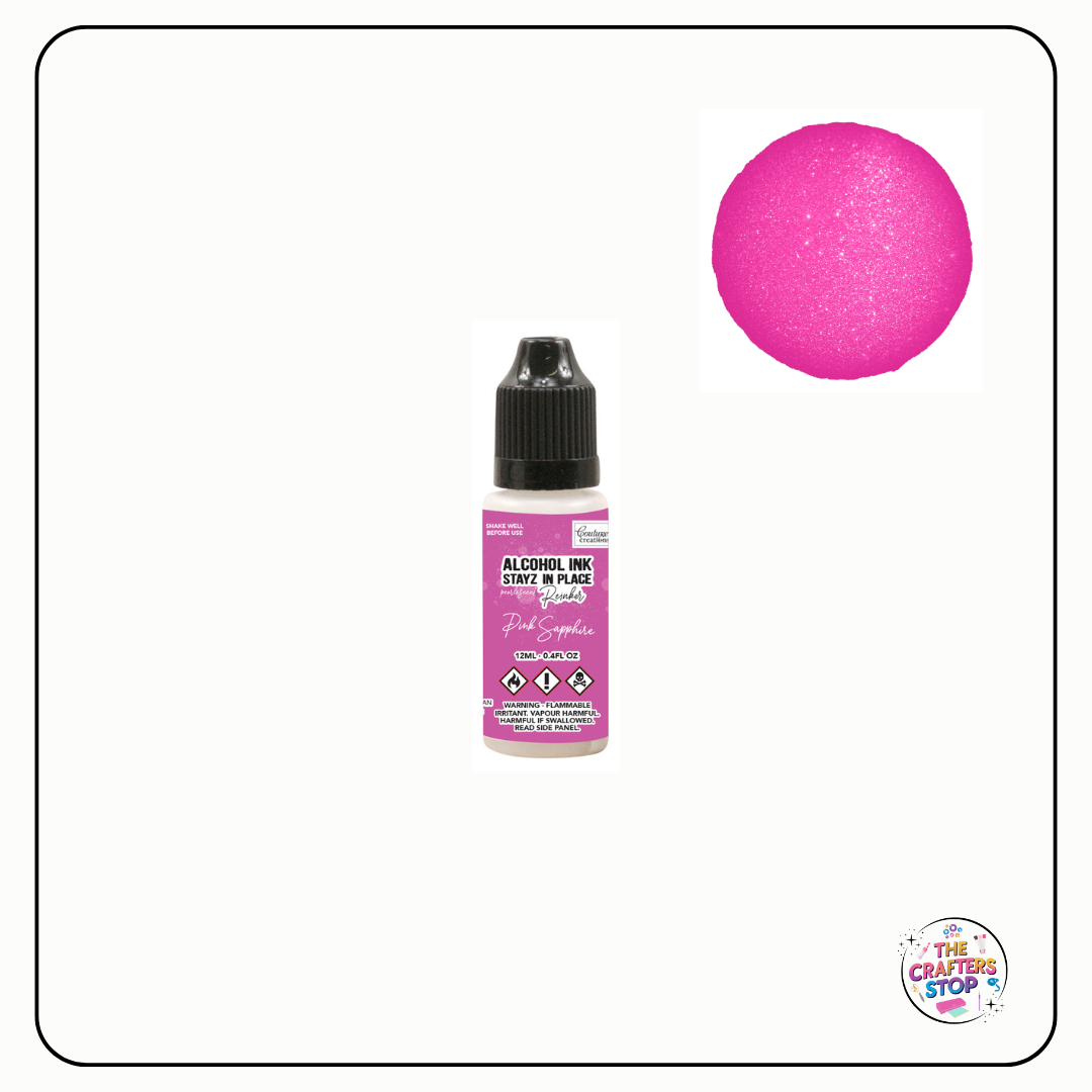 CC Pearlescent Alcohol Ink Stayz in Place Reinker (Refill) - Many Colours