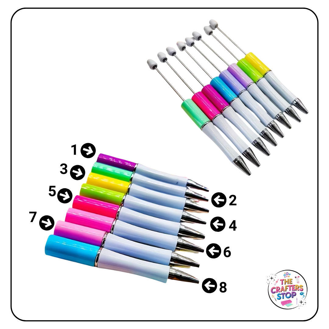 Two Tone DIY Beadeable Pens
