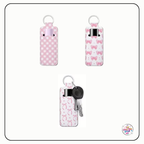 Pink Bow Themed Chapstick/Lipbalm Holders