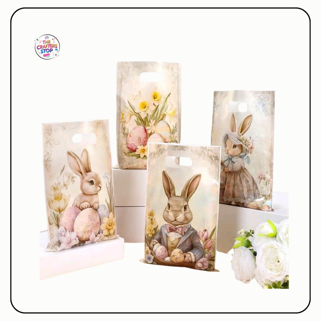 Vintage Style Easter Loot Bags