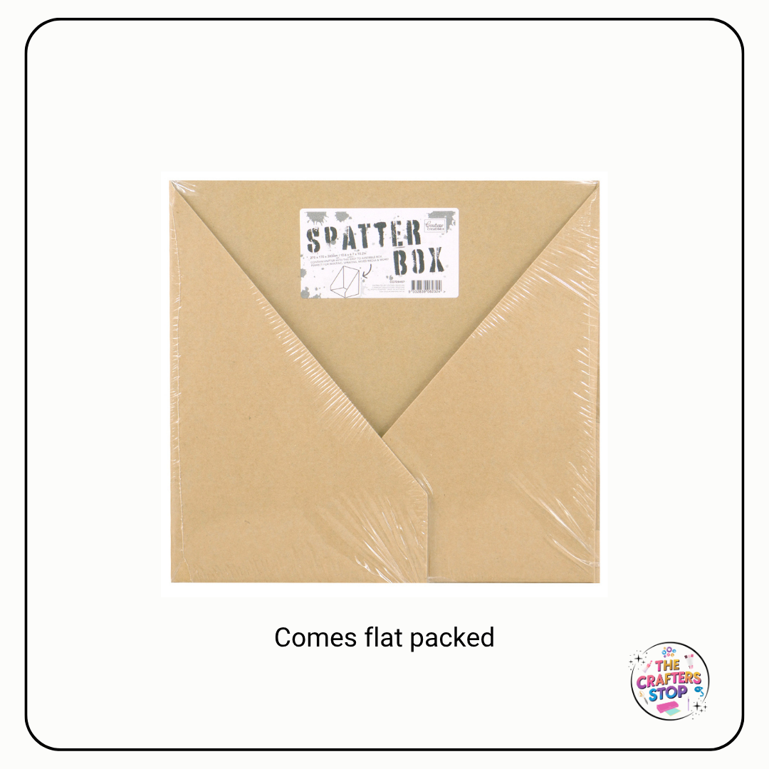 Cardboard Spatter Box