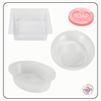 3 Pack of Soap Moulds (3 Different Shapes)