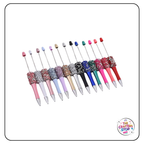 Metallic Decorative Sparkle DIY Beadeable Pens