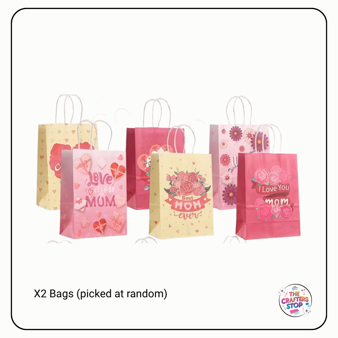 Elegant Paper Mothers Day Themes Bags
