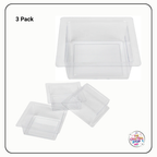 3 Pack of Soap Moulds (3 Different Shapes)