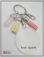 Crystal DT Keyring with Acrylic Blank