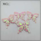 Fabric Iridescent 3D Butterfly (X4 Pack) 3 Colours