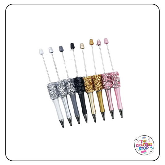 Metallic Decorative Sparkle DIY Beadeable Pens