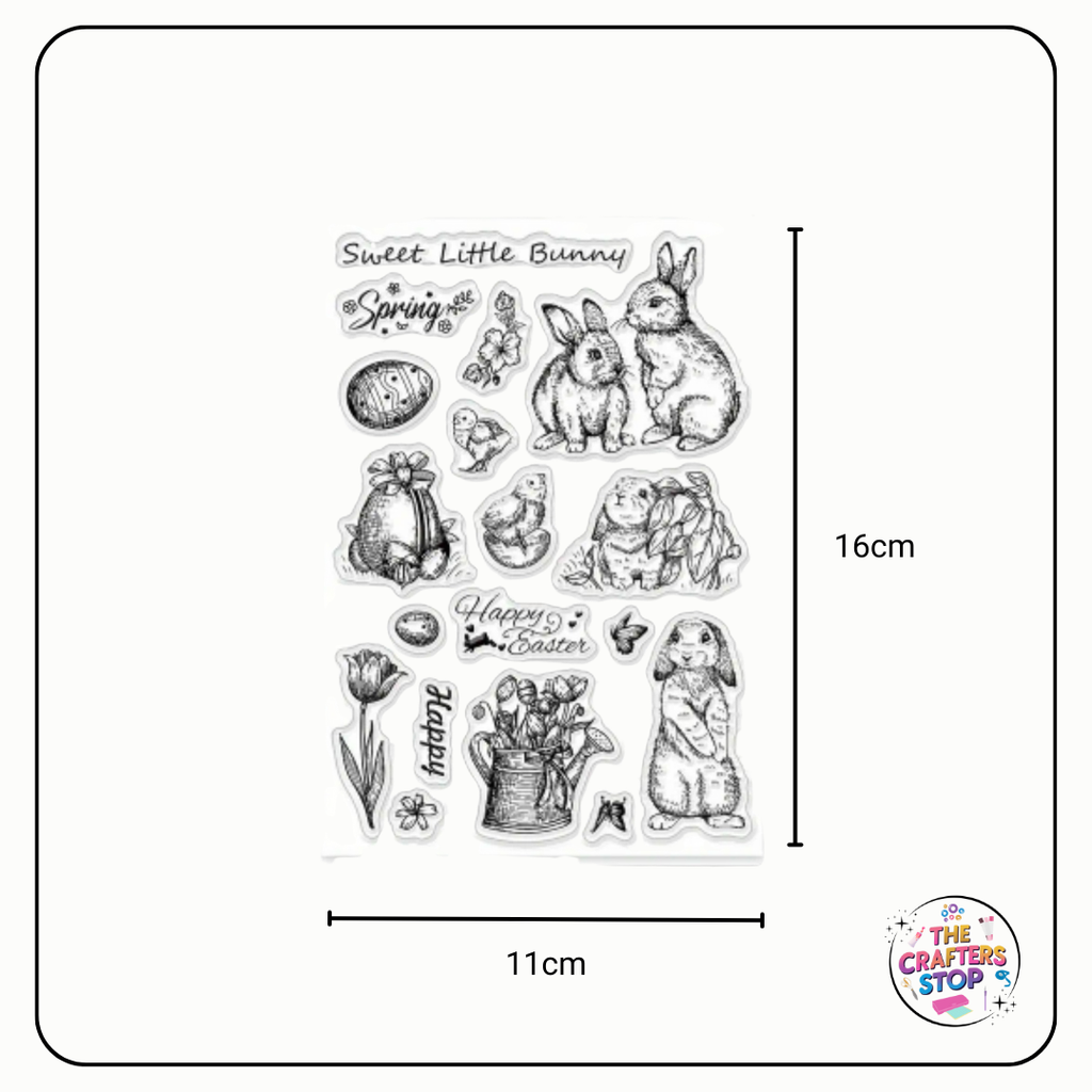 Easter Bunny Stamp Sheet
