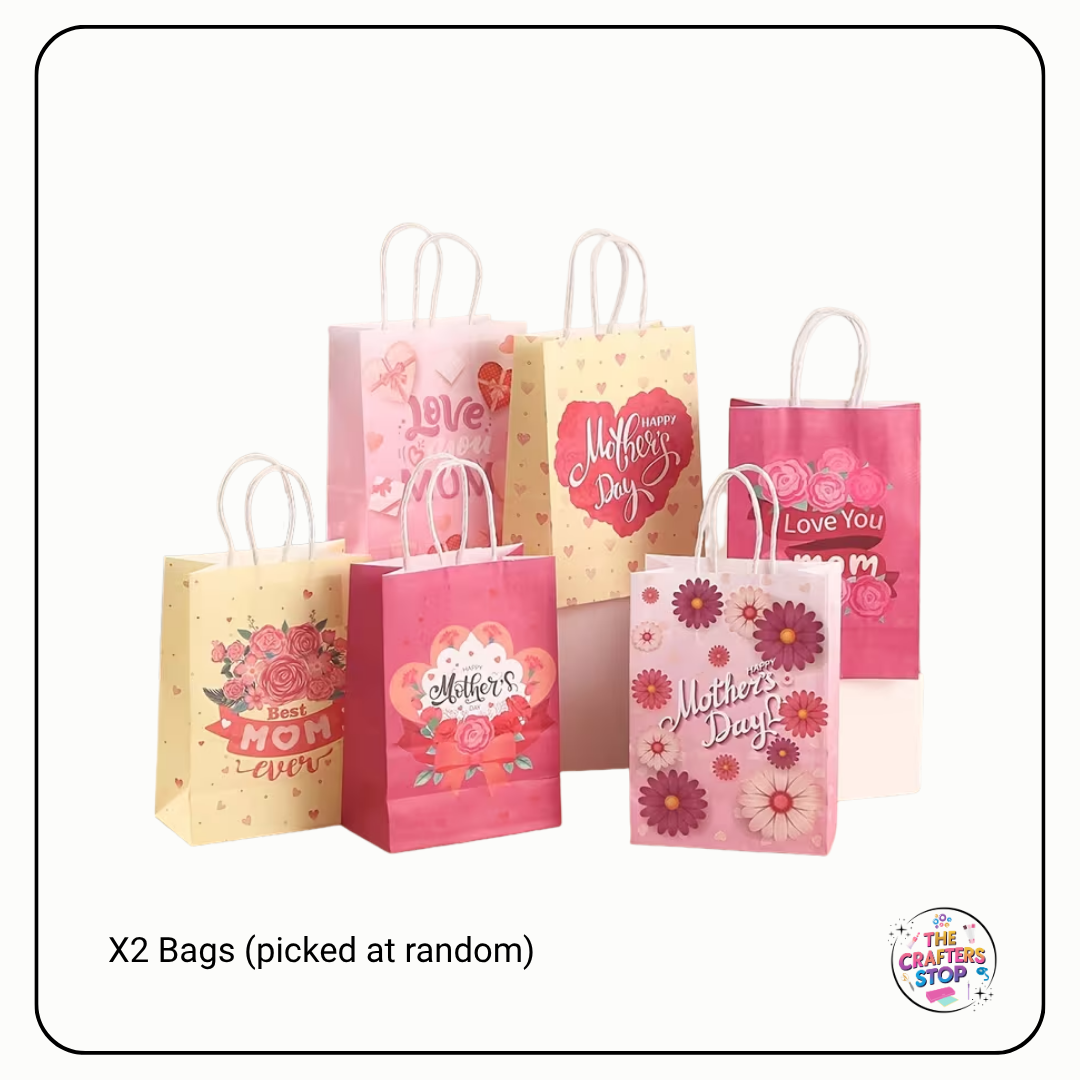 Elegant Paper Mothers Day Themes Bags