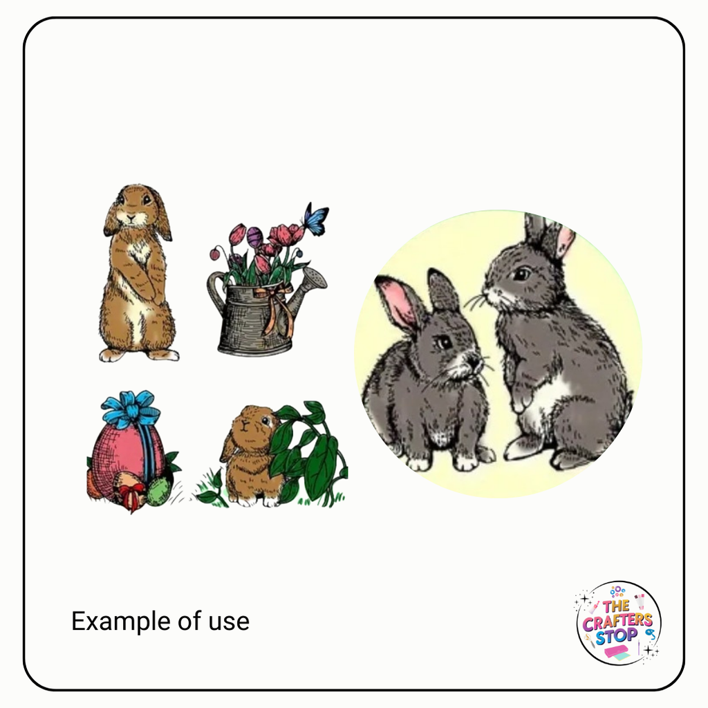 Easter Bunny Stamp Sheet