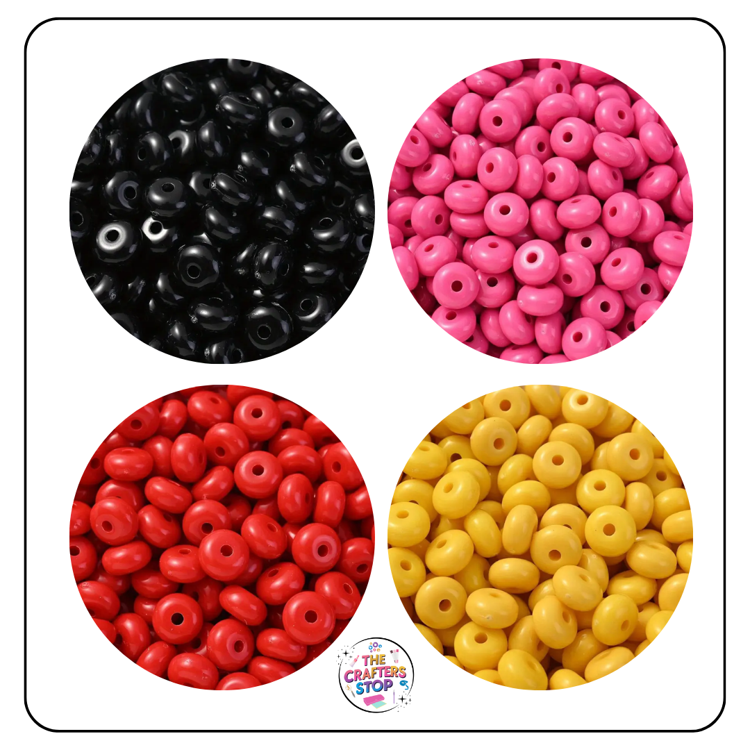 Acrylic Abacus Style Beads