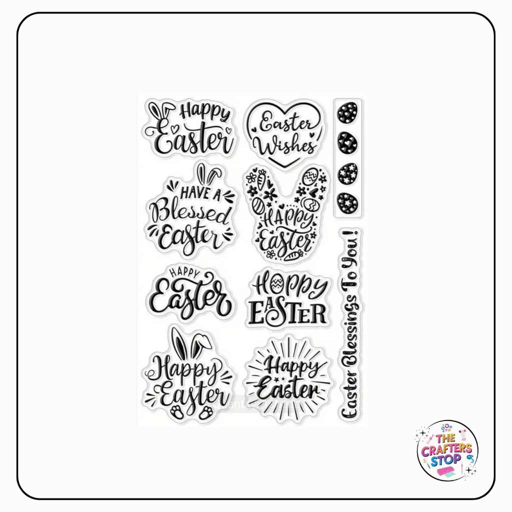 Easter Sentiment Stamp Sheet