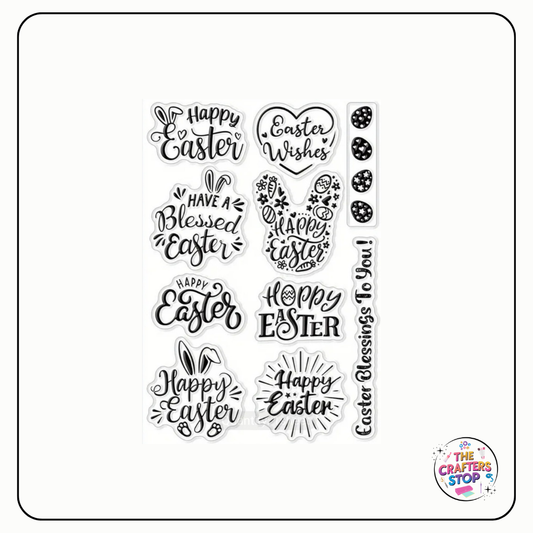 Easter Sentiment Stamp Sheet