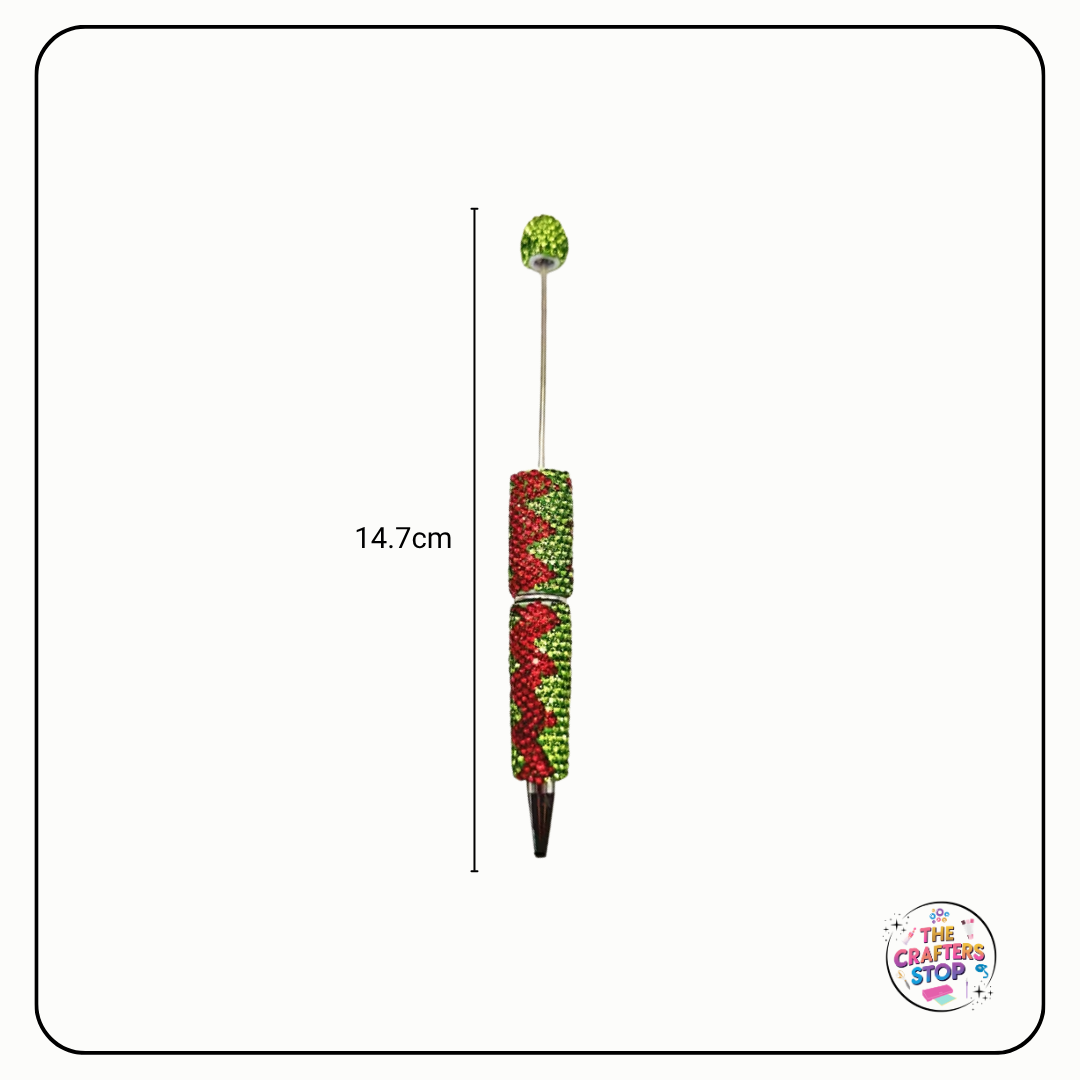 Bling Rhinestone DIY Beadeable Pens (Zig Zag)