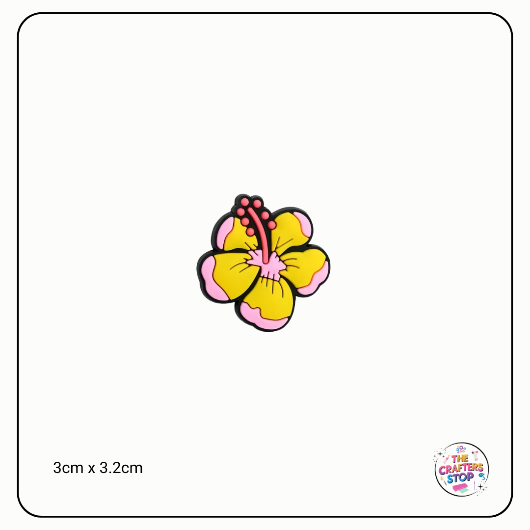 Hibiscus Flower Focal Beads