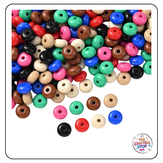 Acrylic Abacus Style Beads