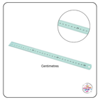 Aluminium Metal Ruler (12"/30cm) 3 Colours