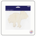 Wooden Koala and Emu Animal Shape Blanks