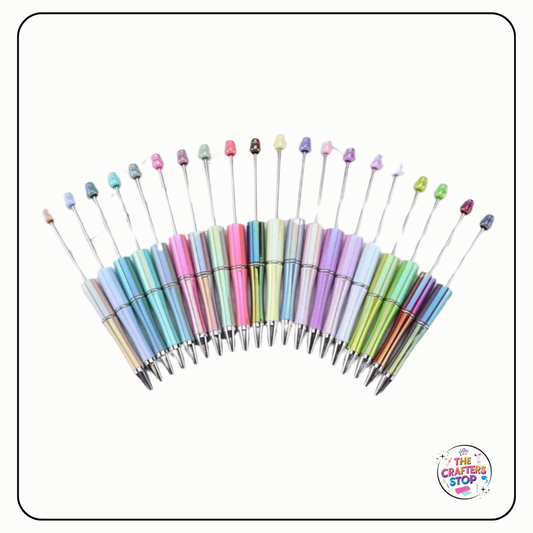 UV Plated Iridescent DIY Beadeable Pens
