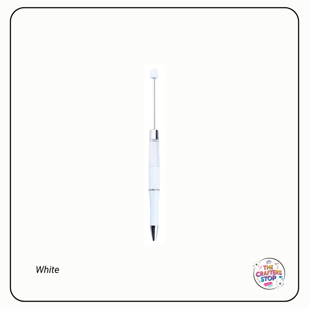 Long DIY Beadeable Pen With Fillable Tube