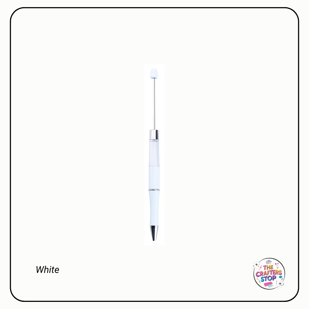 Long DIY Beadeable Pen With Fillable Tube