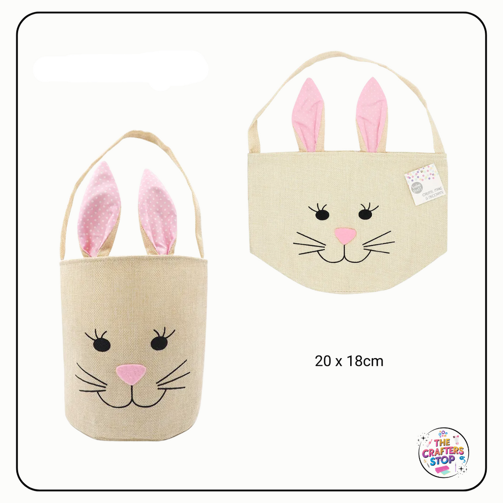 Bunny Easter Basket/Bag with Bunny Ears