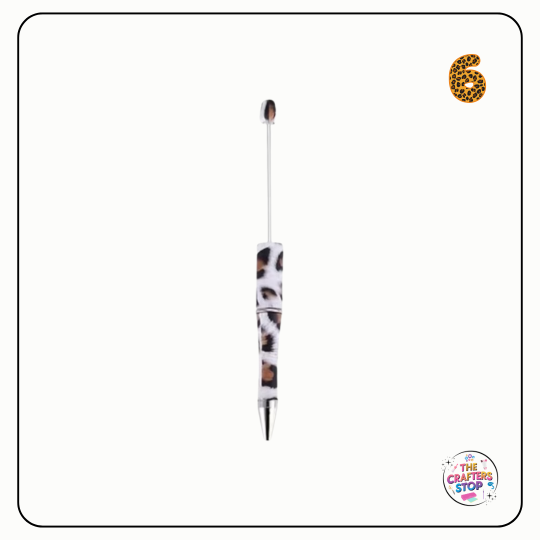 Animal Print DIY Beadeable Pens