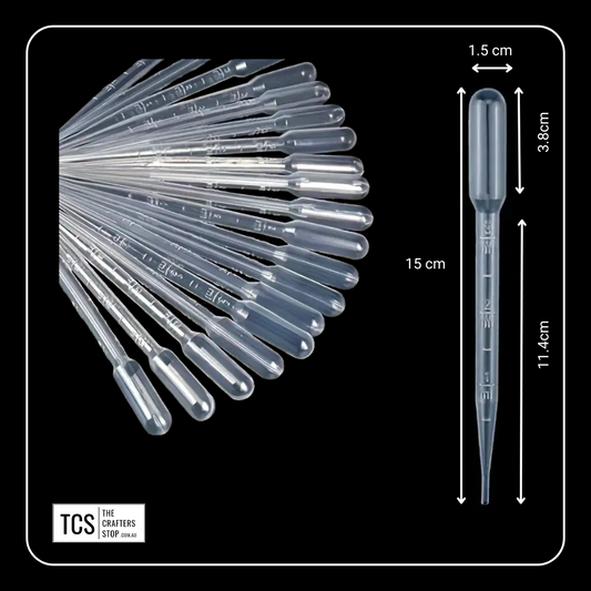 Paint or Resin Pipettes (X10 Pack)