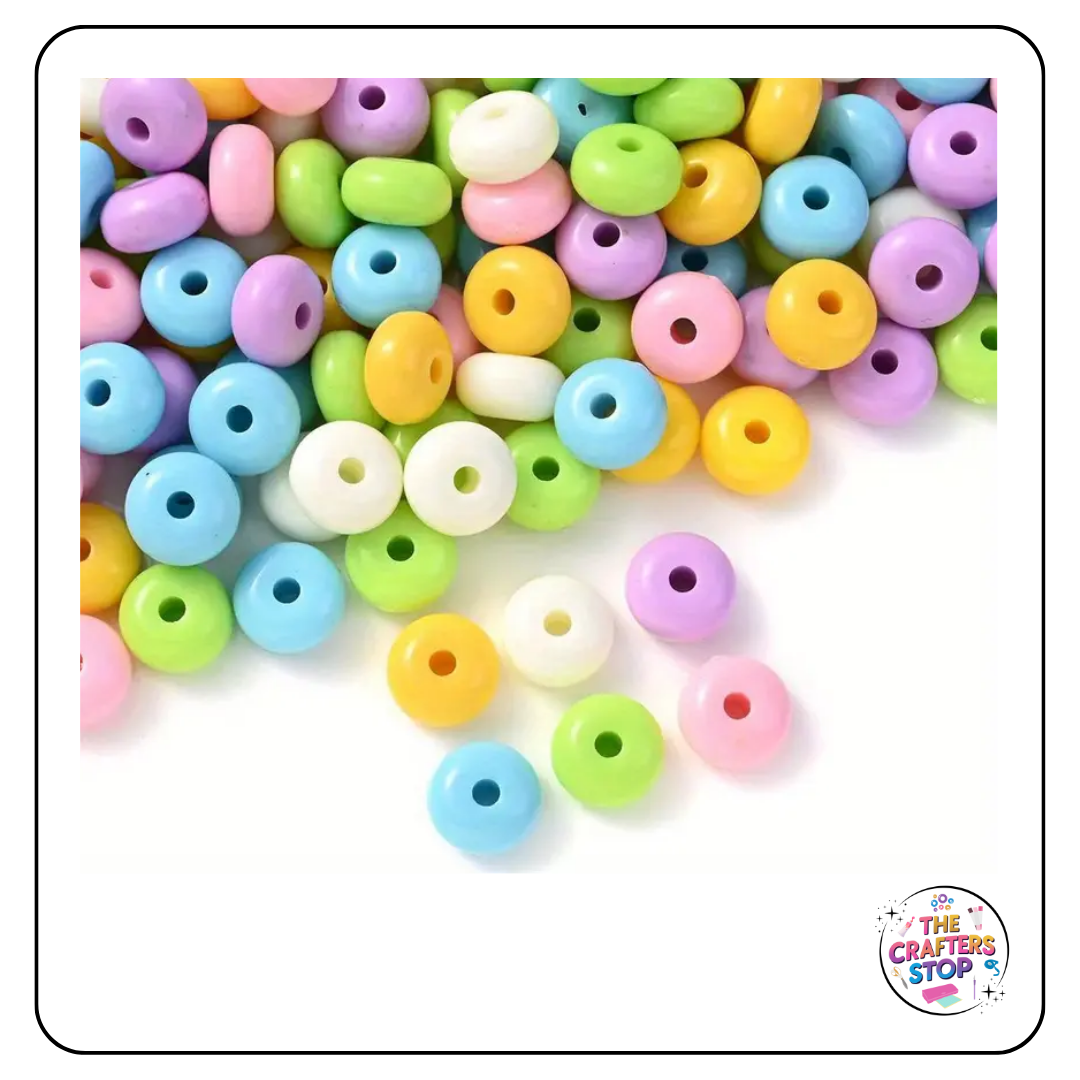 Acrylic Abacus Style Beads