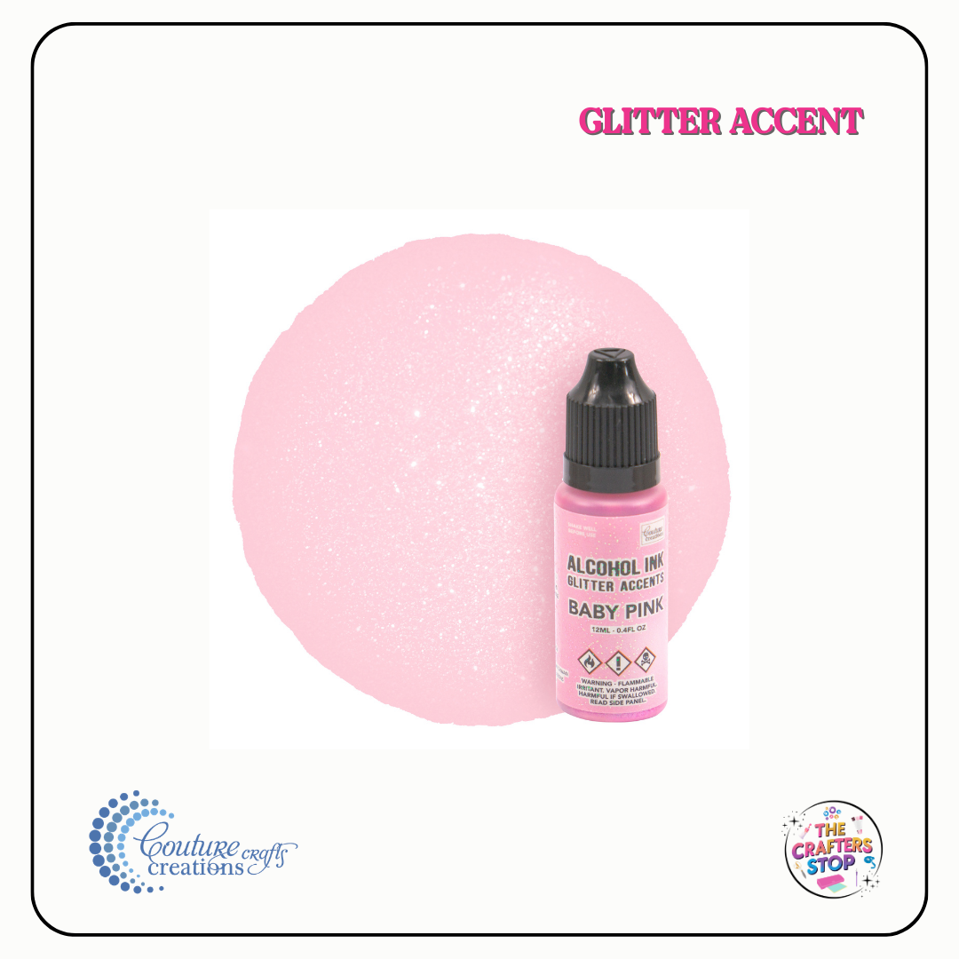 Couture Creations Glitter Accent Alcohol Inks