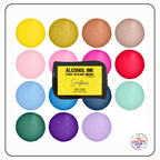Couture Creations Pearlescent Alcohol Ink Stayz in Place Inkpad - Many Colours
