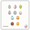 Easter Egg Scrapbooking Stickers