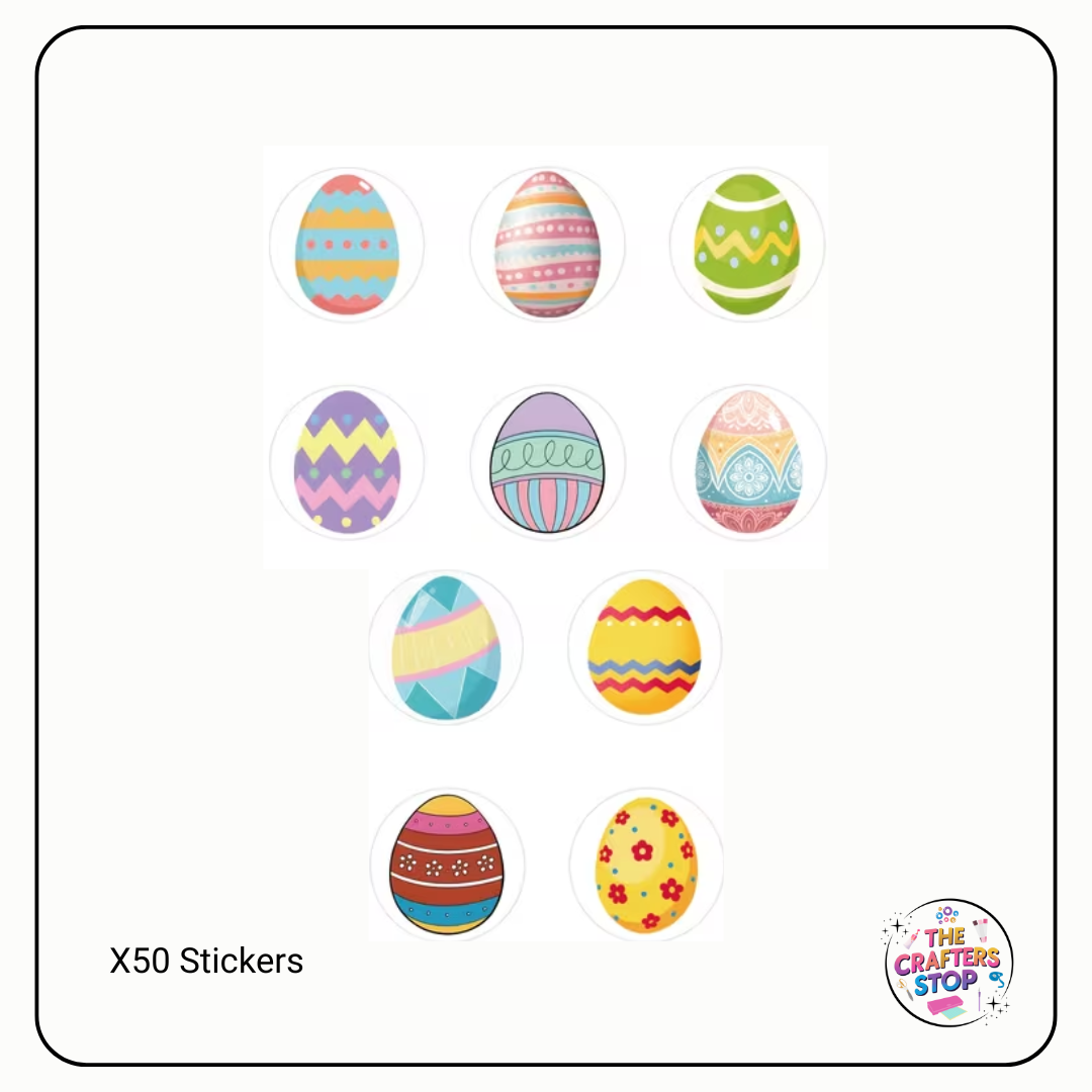 Easter Egg Scrapbooking Stickers