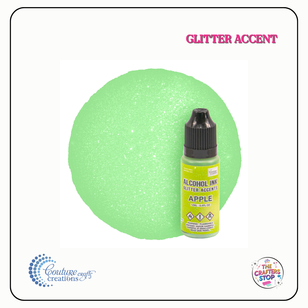 Couture Creations Glitter Accent Alcohol Inks