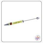 Motivational Long DIY Beadeable Pens