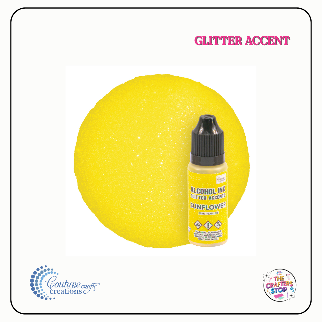 Couture Creations Glitter Accent Alcohol Inks