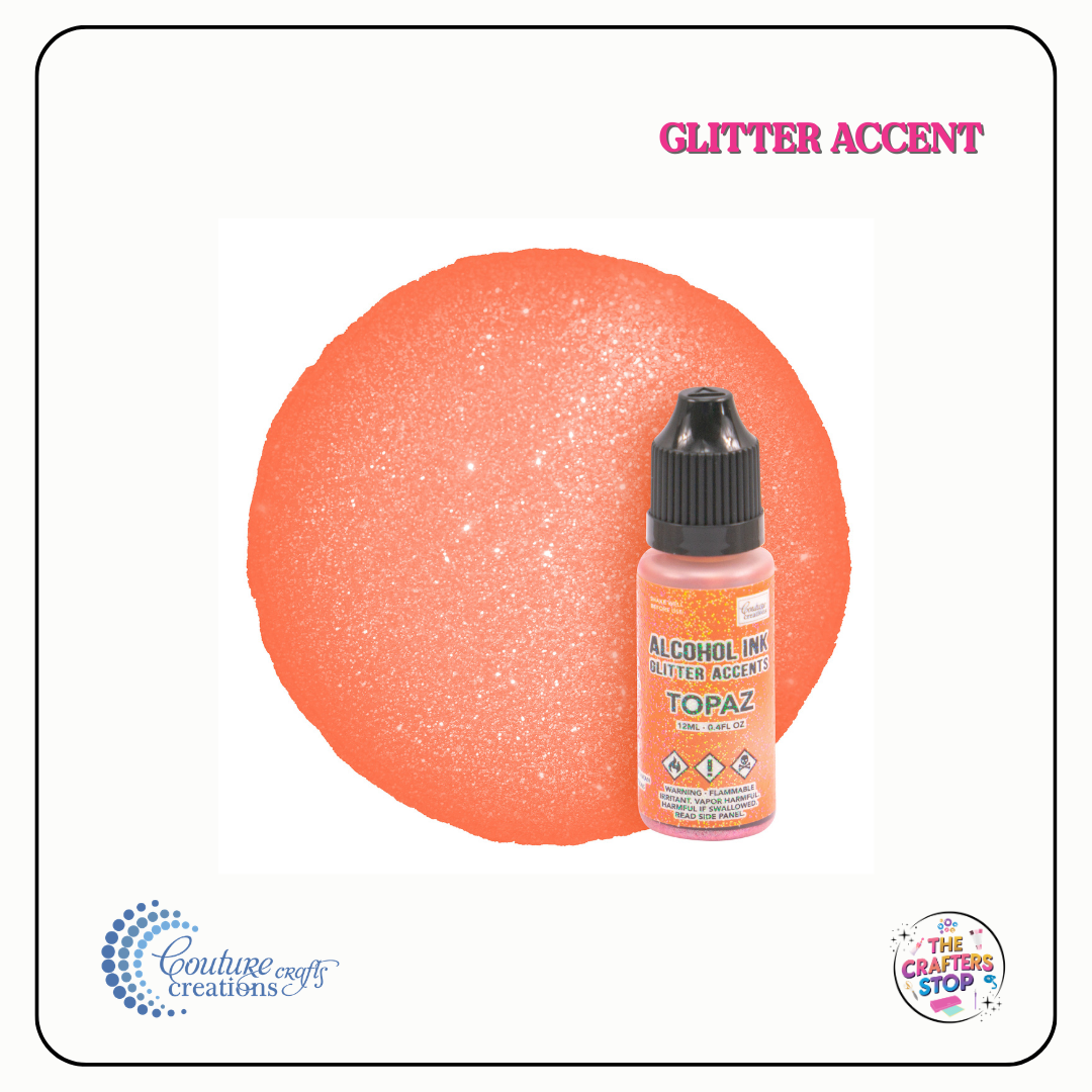 Couture Creations Glitter Accent Alcohol Inks