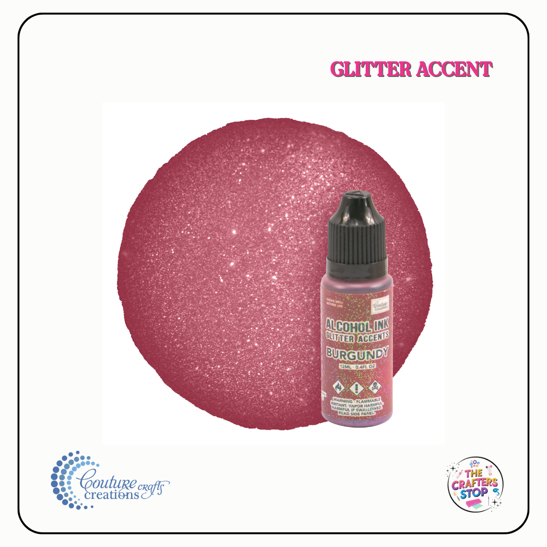 Couture Creations Glitter Accent Alcohol Inks