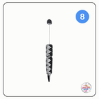 Bling Rhinestone DIY Beadeable Pens (Zig Zag)