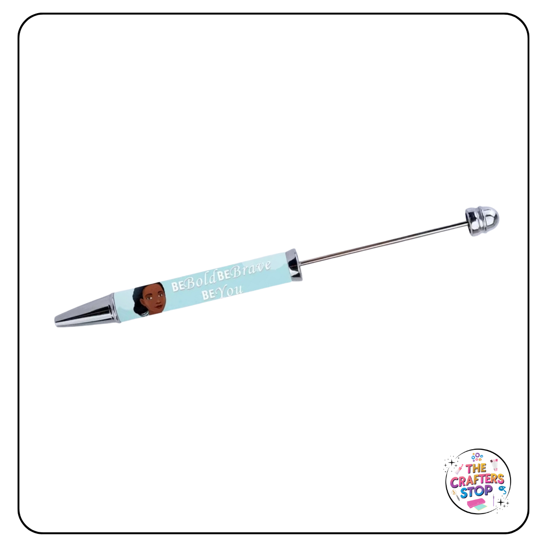 Motivational Long DIY Beadeable Pens